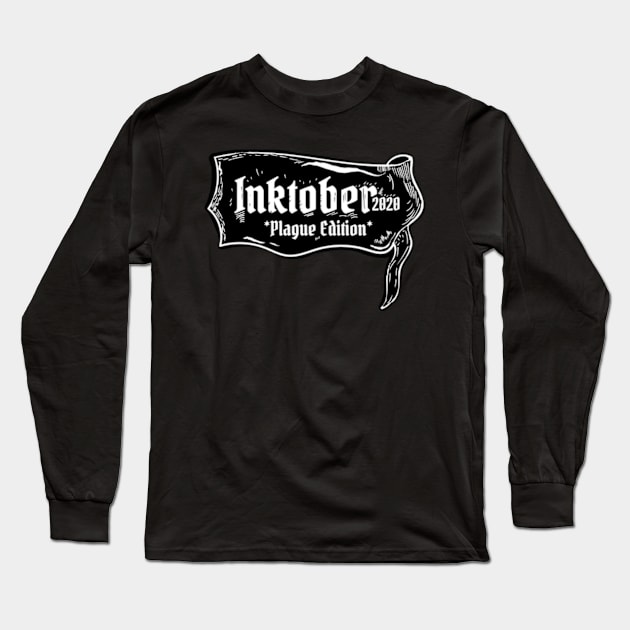 Inktober 2020 | Plague Edition Long Sleeve T-Shirt by dmac